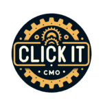 ClickIt CMO – AI Search Optimization & Rosie Concierge Logo ClickIt CMO